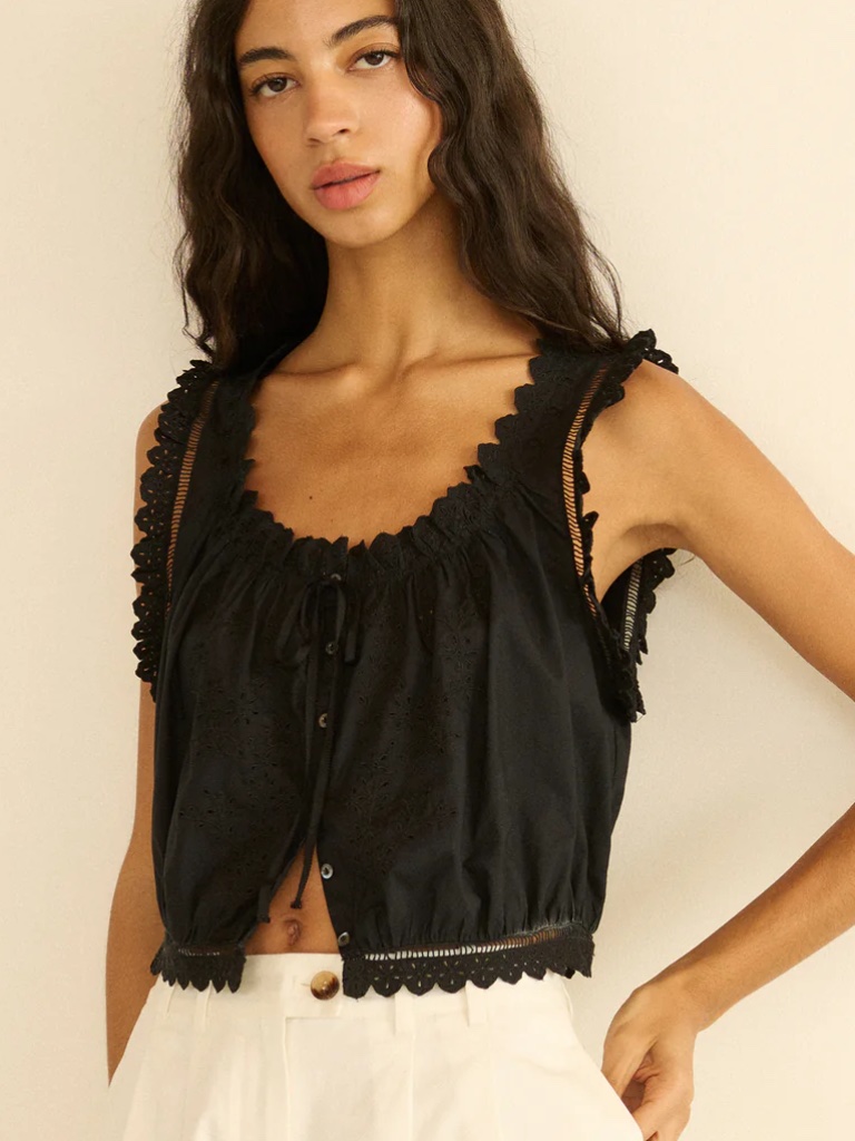 Den Traveler Top, Size Xs, In Black